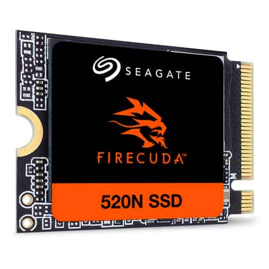 (image for) Seagate 520N 2TB 22x30 M.2 PCIe 4.0 NVMe SSD/Solid State Drive (Perfect for Steam Deck & ROG Ally)